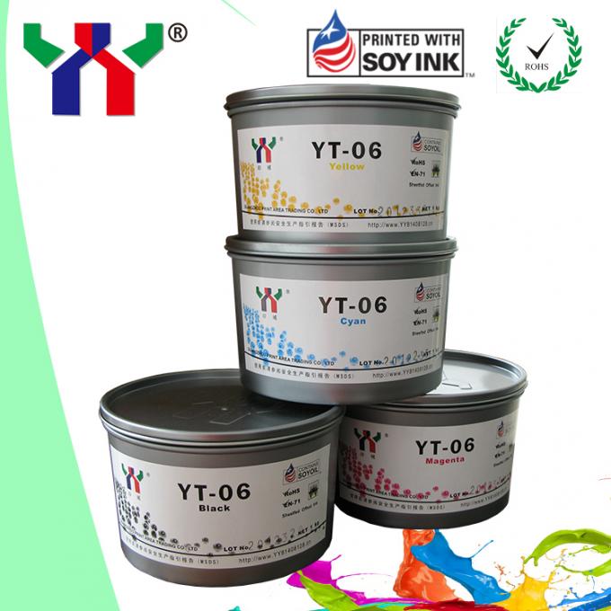 YT-06 eco-friendly soya offset printing ink for melamine
