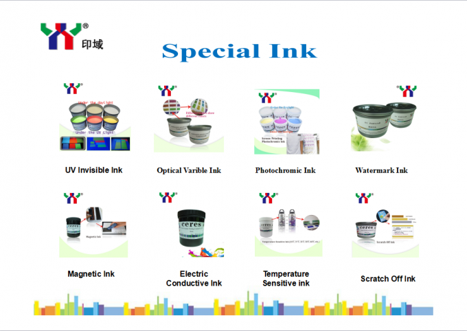 C2 colorless to green  ceres professional factory Screen Printing Optical Variable Ink for Security Document