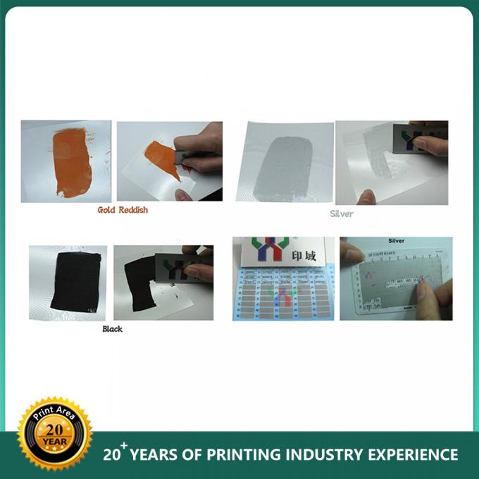 scratch off inks offset printing