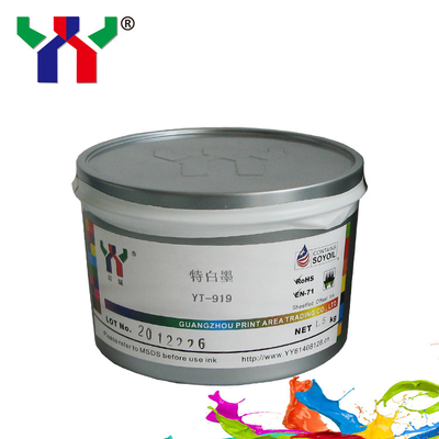 China YT-919 Soya Offset Printing white Ink for man-roland-700 supplier