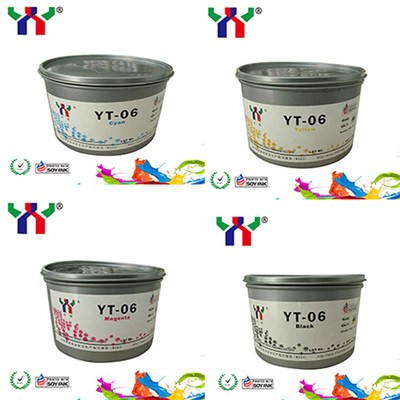 China YT-06 eco-friendly soya offset printing ink for melamine supplier