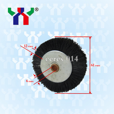 China hard bristle Brush wheel For Pressing Paper ceres 014 supplier