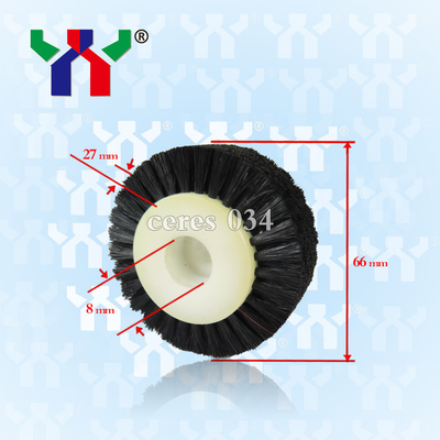 China hard bristle Brush wheel For Pressing Paper ceres 034 supplier
