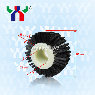 China hard bristle Brush wheel For Pressing Paper ceres 037 supplier
