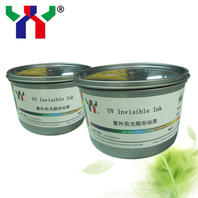 China Hot Sale Security Ink Offset Printing UV Invisible Ink , Colorless to Blue supplier