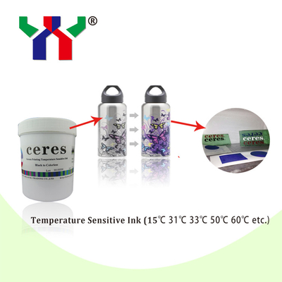 China Screen Printing Irreversible Temperature Sensitive Printing Ink supplier