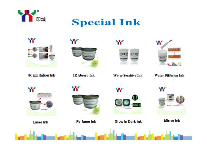 High Quality Screen Printing Photochomric Ink / Solar Discoloration Ink For T-shirt Printing