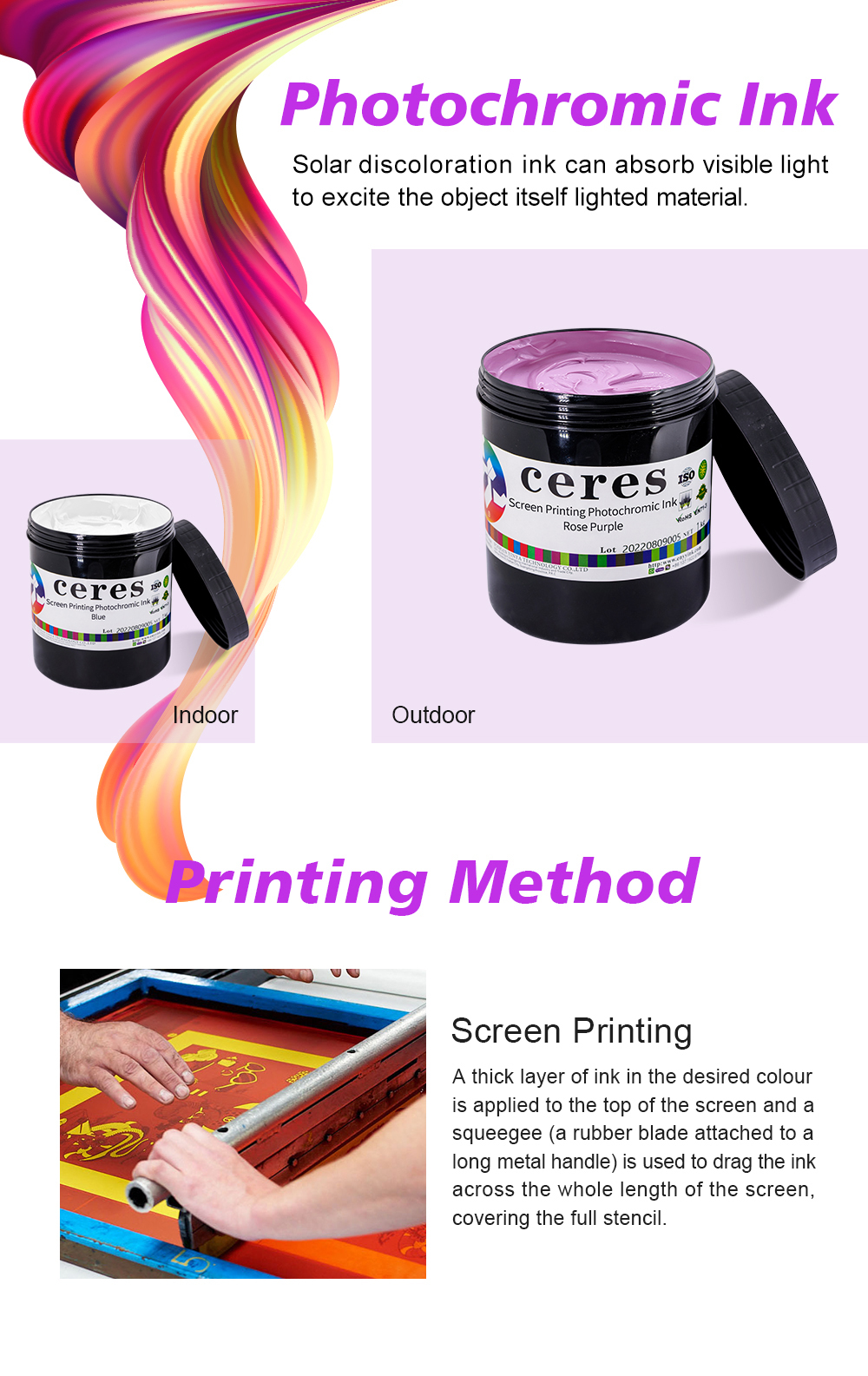 Light Awakens Color – The Magic of Photochromic Ink
