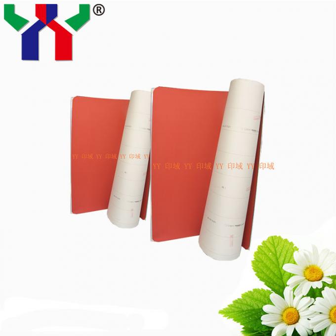 Ruby Carat Offset Printing Blanket UV Rubber PHOENIX 329 Red 1.96mm