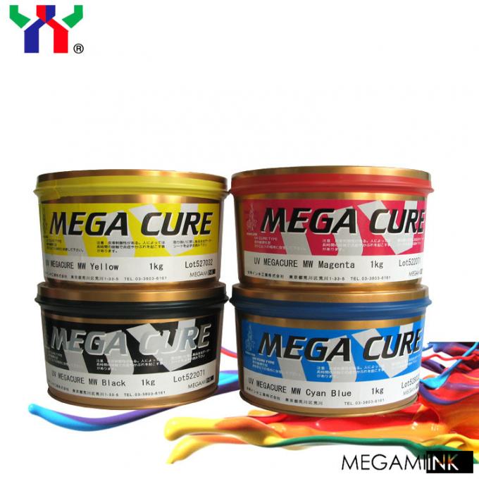 Pe Ink Strong Gloss PE PET UV Offset Ink 1kg Can Pvc Printing Ink Cmyk Colors