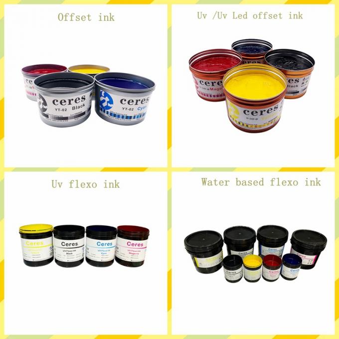 Solvent Base Uv Flexo ink Gloss And Matt Varnish For Label Paper