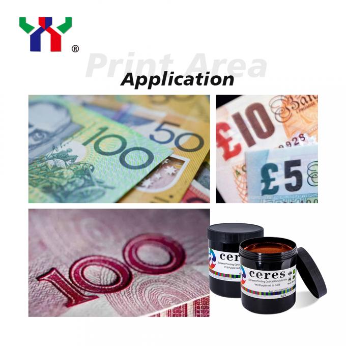 Blue To Purple Optical Variable Ink 100 Gram Moq