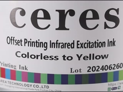 Offset Infrared Excitation Ink Yellow And Green Color