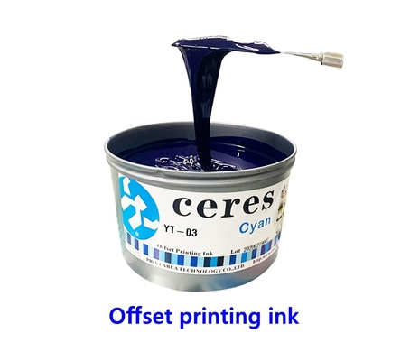 Anti-Skinning EN71 3 Soya Base Ink Cyan Magenta Gloss Eco Friendly Ink