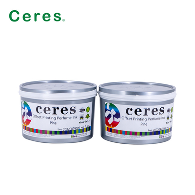 Ceres Offset Printing Perfume Ink Pine Taste Transparent Color