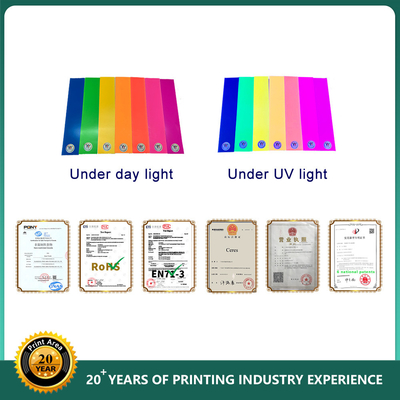 Offset Uv Fluorescent Ink 1kg Can Normal Dry Eco Solvent Ink Cardboard Paper