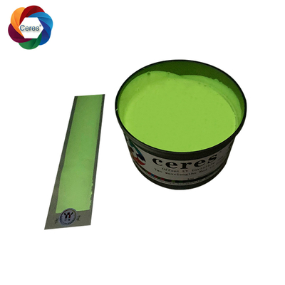 Uv Invisible Offset Printing Ink 1kg Can MSDS Security Paper Green Red