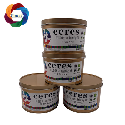 MSDS UV Offset Ink Ceres 1 Kg Can Solvent Based Ink YY-213 Fast Drying