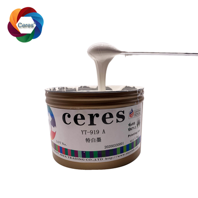 Soya Ceres Offset Printing Ink White Panton Spot Color Ink