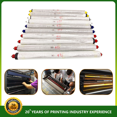 CMYK Mitsubishi Printing Machine Ink Roller Offset 50MM Length Rubber