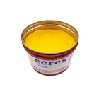 CMYK Solvent Base UV Offset Ink Ceres Fast Drying 12kg Carton Yellow Printing