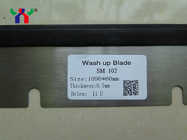 11 Holes Rubber Heidelberg Wash Up Blades SM102 Offset Printing Machine Parts