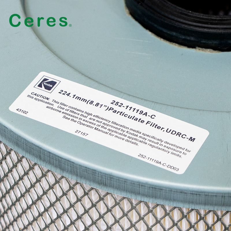 25211119A-C Ctp Kodak Air Filter 224.1mm Height