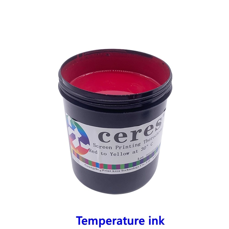30 Degree Temperature Sensitive Ink Ceres Reversible Screen Printing Ink