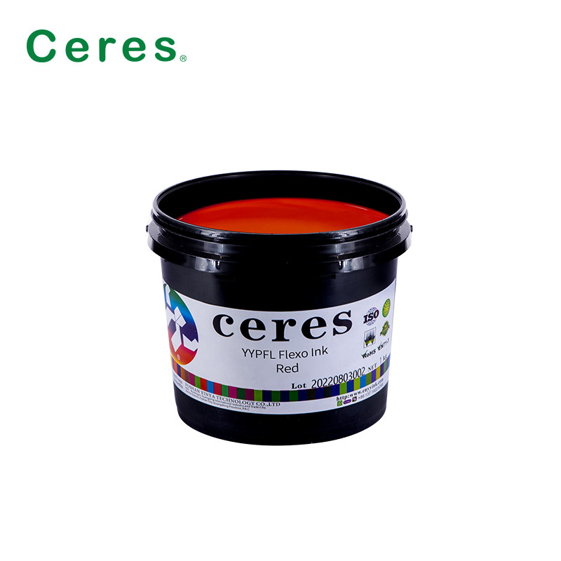 CMYK Color YYPFL Flexo Ink For Textile Cloth Ribbons