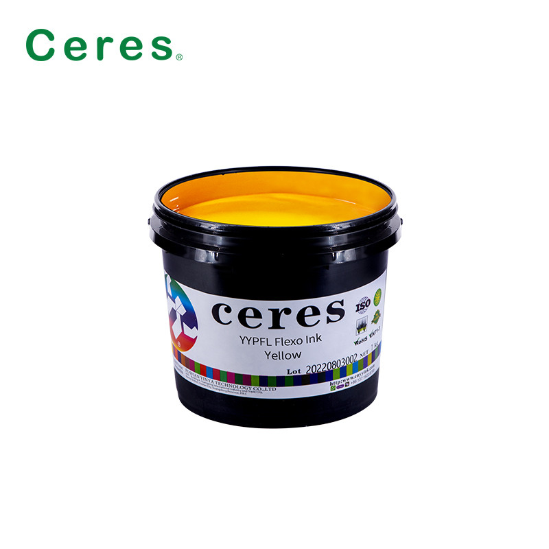 CMYK Color YYPFL Flexo Ink For Textile Cloth Ribbons