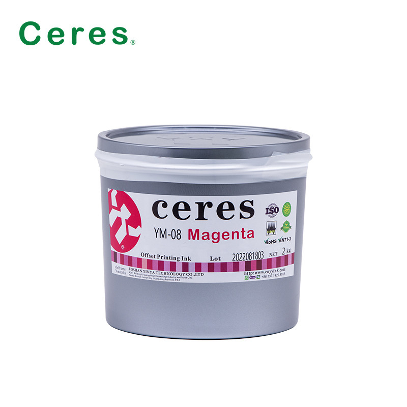 Metal Decorating Offset Printing Ink For Tin Printing Oven Dry