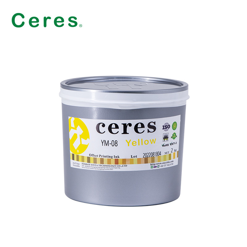 Metal Decorating Offset Printing Ink For Tin Printing Oven Dry