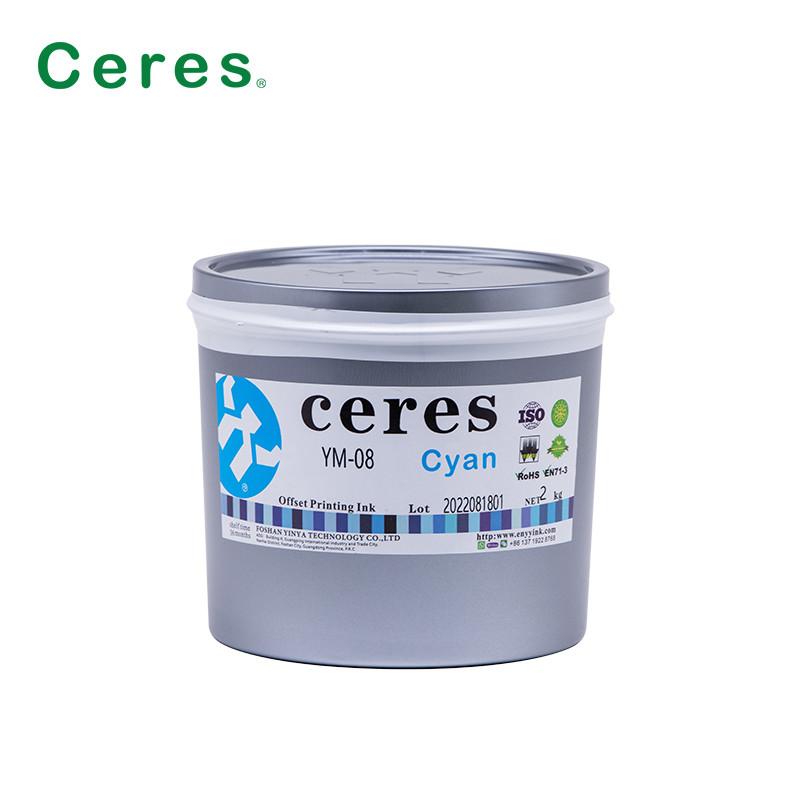 Metal Decorating Offset Printing Ink For Tin Printing Oven Dry