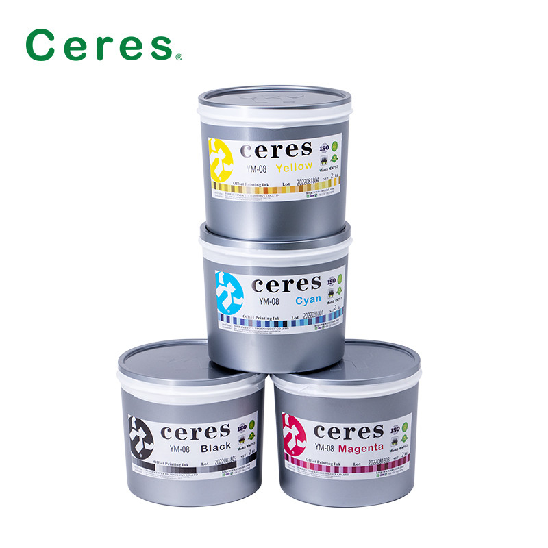 Metal Decorating Offset Printing Ink For Tin Printing Oven Dry