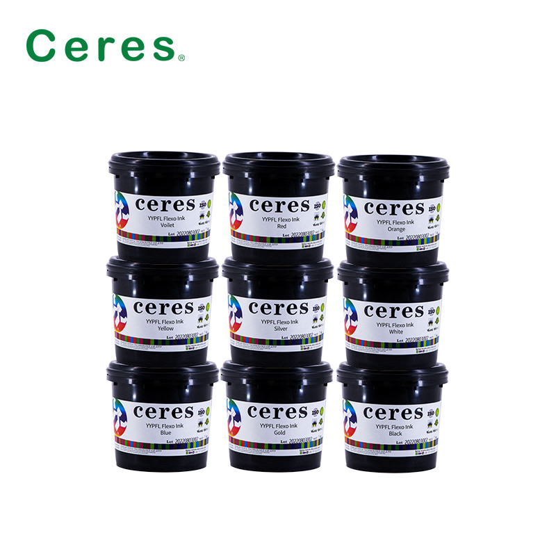 YY PFL Flexo Printing Ink Panton Color For Clothing Trademark