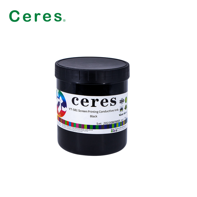 75ohm Carbon Security Printing Ink Silver Color For Circuit Board