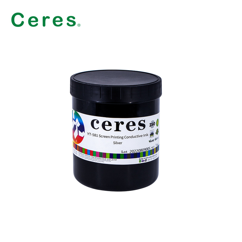 75ohm Carbon Security Printing Ink Silver Color For Circuit Board