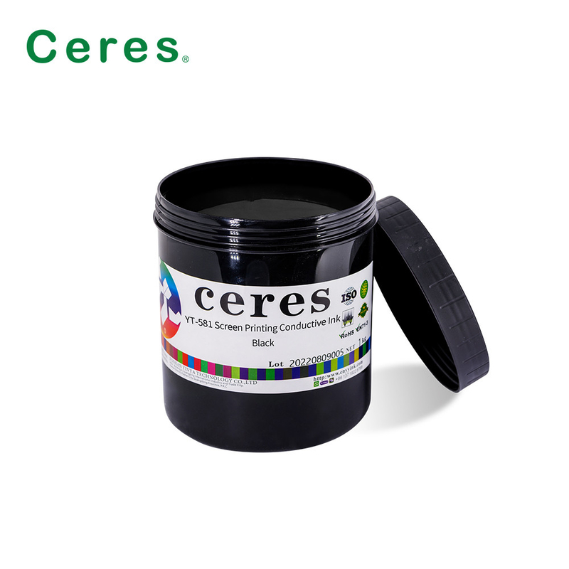 75ohm Carbon Security Printing Ink Silver Color For Circuit Board