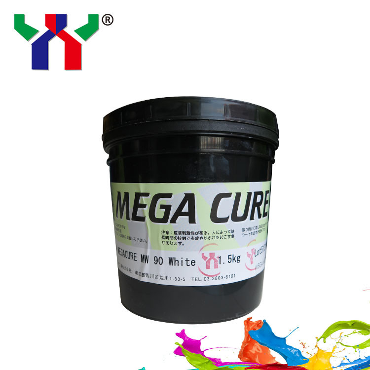 Offset White Color Ink 1kg Can Uv Curing Printing Ink Msds NW90 Fast Drying