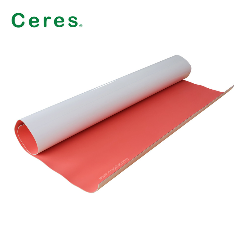 Uv Red Color Self Adhesive Printing Rubber Blanket 1.95mm Thickness