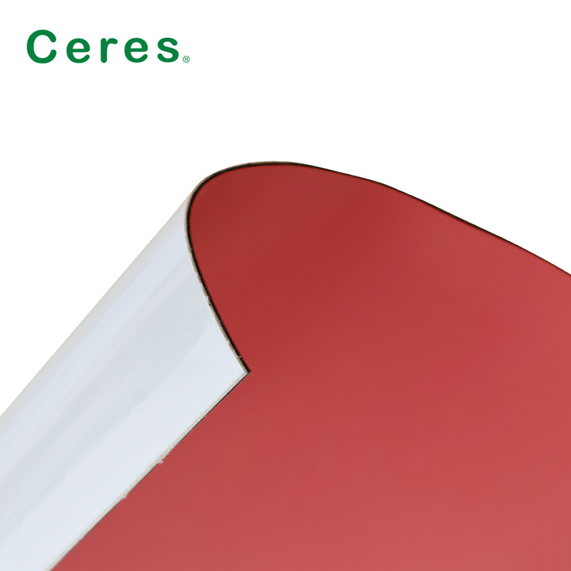 Uv Red Color Self Adhesive Printing Rubber Blanket 1.95mm Thickness