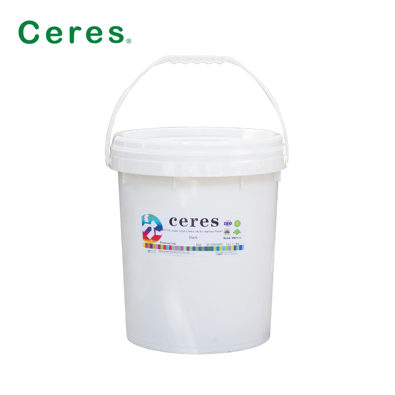 High Color Density Water Based Fleox Ink 20 Kg / Barrel For Thermal Paper