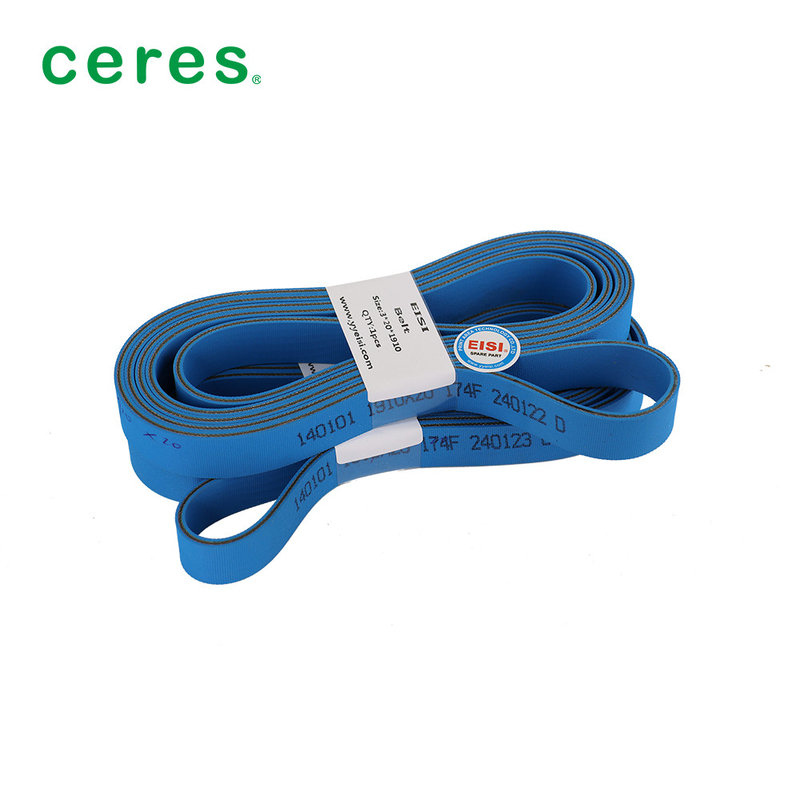 Blue Nylon Sandwich Rubber Flat Belt/NBR For BOBST/HOSON/GAOTIAN Folder Gluer