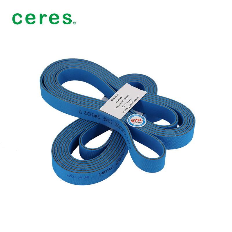 Blue Nylon Sandwich Rubber Flat Belt/NBR For BOBST/HOSON/GAOTIAN Folder Gluer