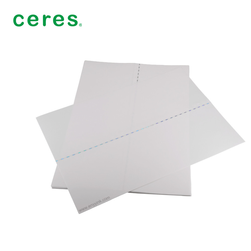 120 Gram A4 Security Paper With Open Window Colorful Thread