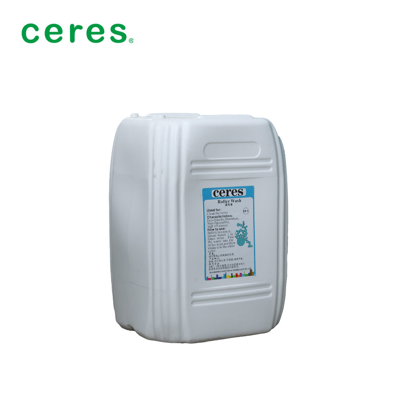 18L Barrel Resin Blanket And Roller Wash UV Ink Offset Rubber Blanket Water Based