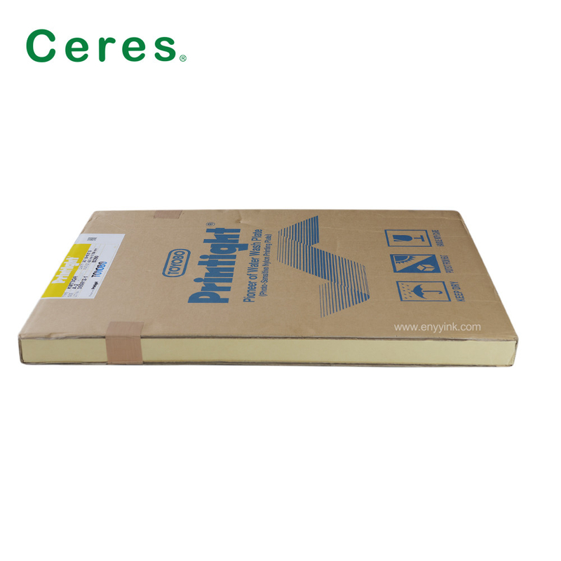 KM73GR Flexo Printing Plate Water Wash Toyobo Printight Resin Plate A2 Size