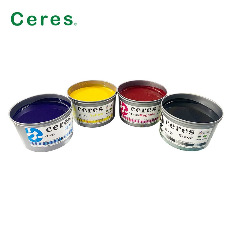 ISO9001 and MSDS Certified UV Offset Printing Ink with 36 Months Shelf Time for Sheet-fed Press