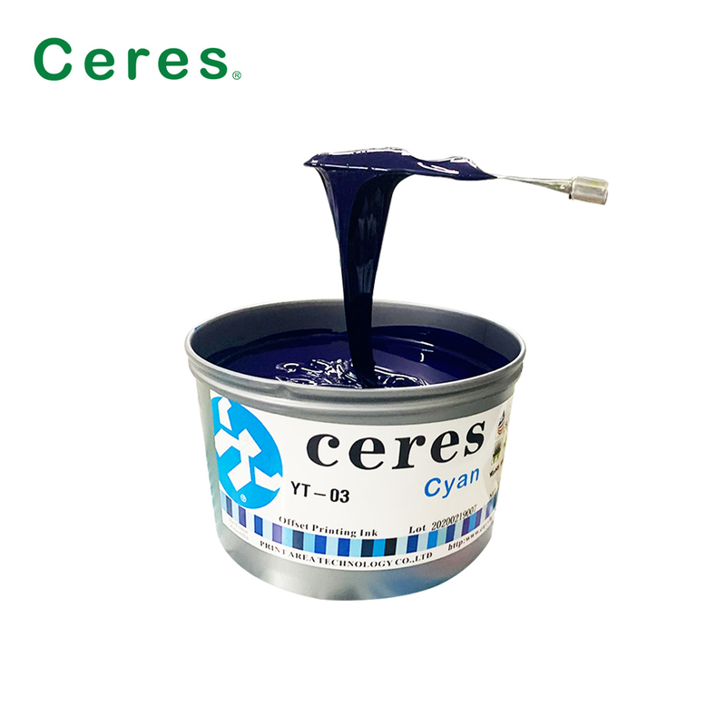 ISO9001 and MSDS Certified UV Offset Printing Ink with 36 Months Shelf Time for Sheet-fed Press