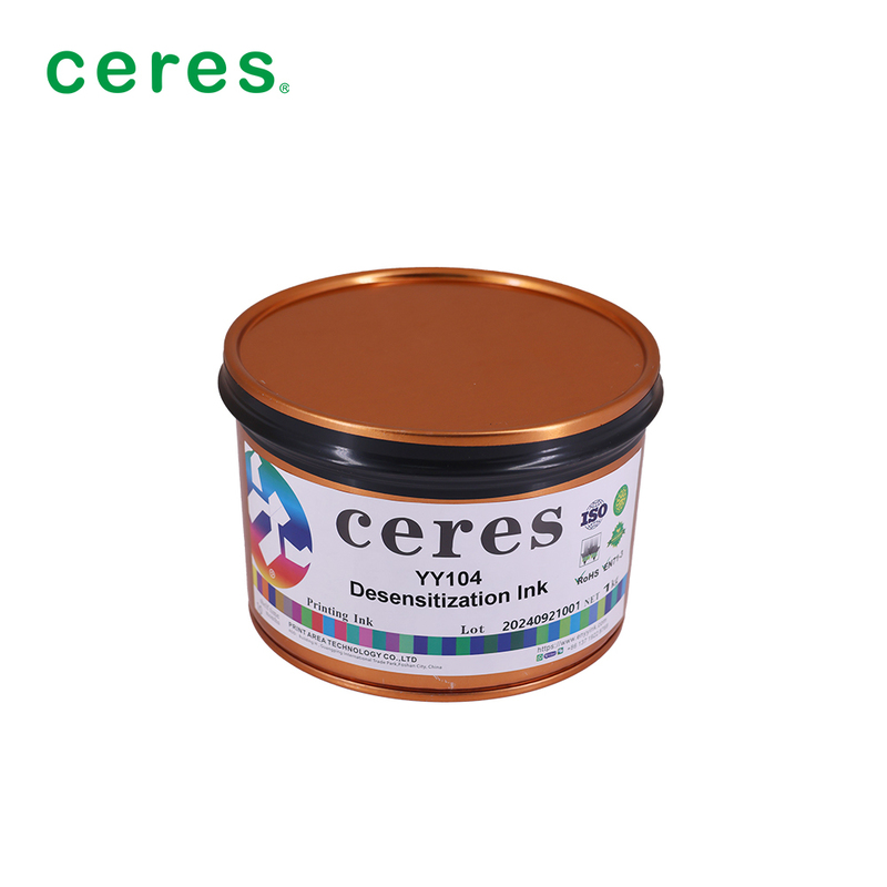 Japan Import Solvent Based Desensitizing Ink for Carbonless Copy Paper in 1kg Tin with 12 Months Shelf Life
